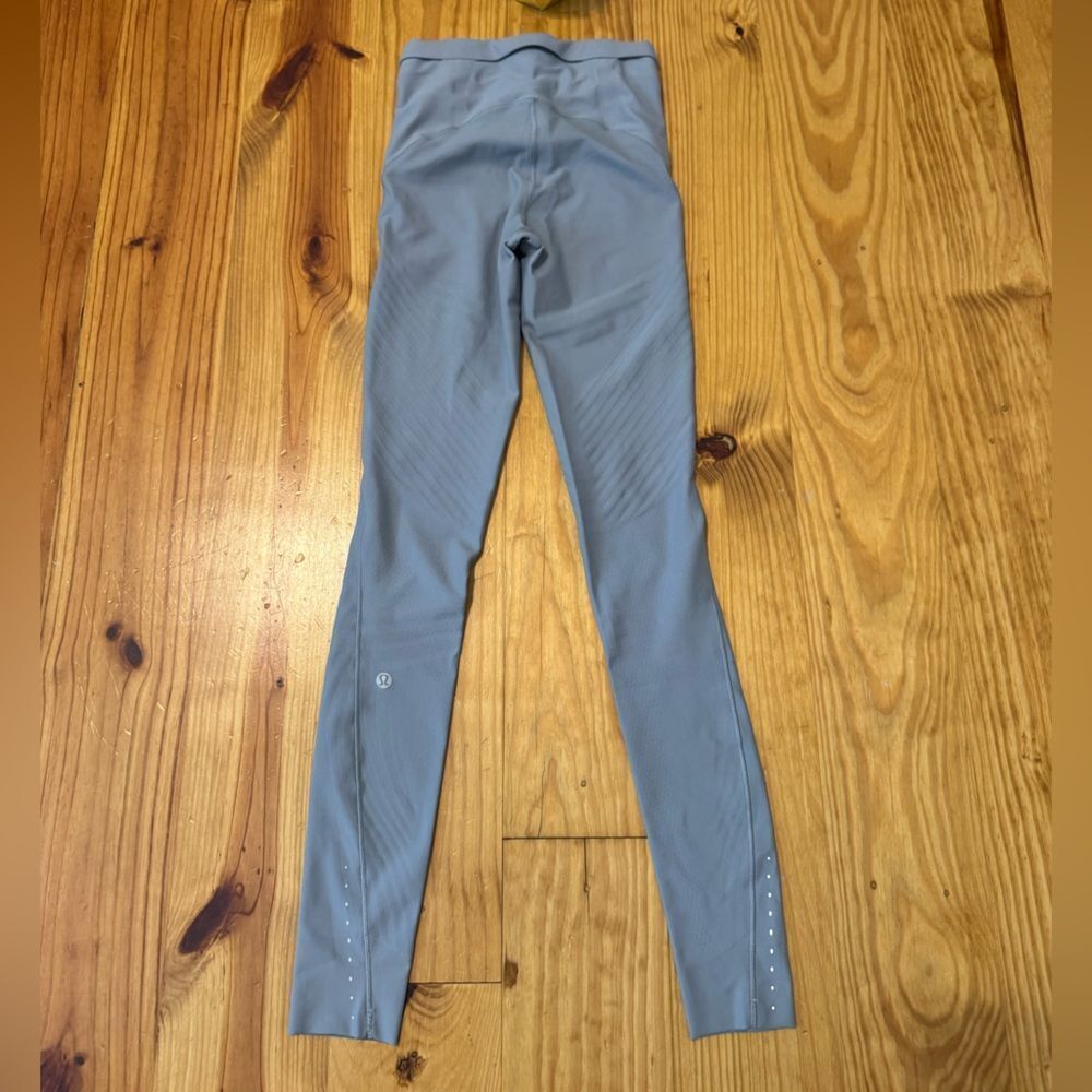 Lululemon SenseKnit High-Rise Running Tight 28" Rhino Grey Women's Size 2 - Picture 12 of 13
